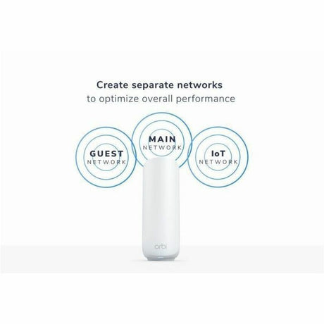 Netgear Orbi RBE372 Wi-Fi 7 IEEE 802.11be Ethernet Wireless Router