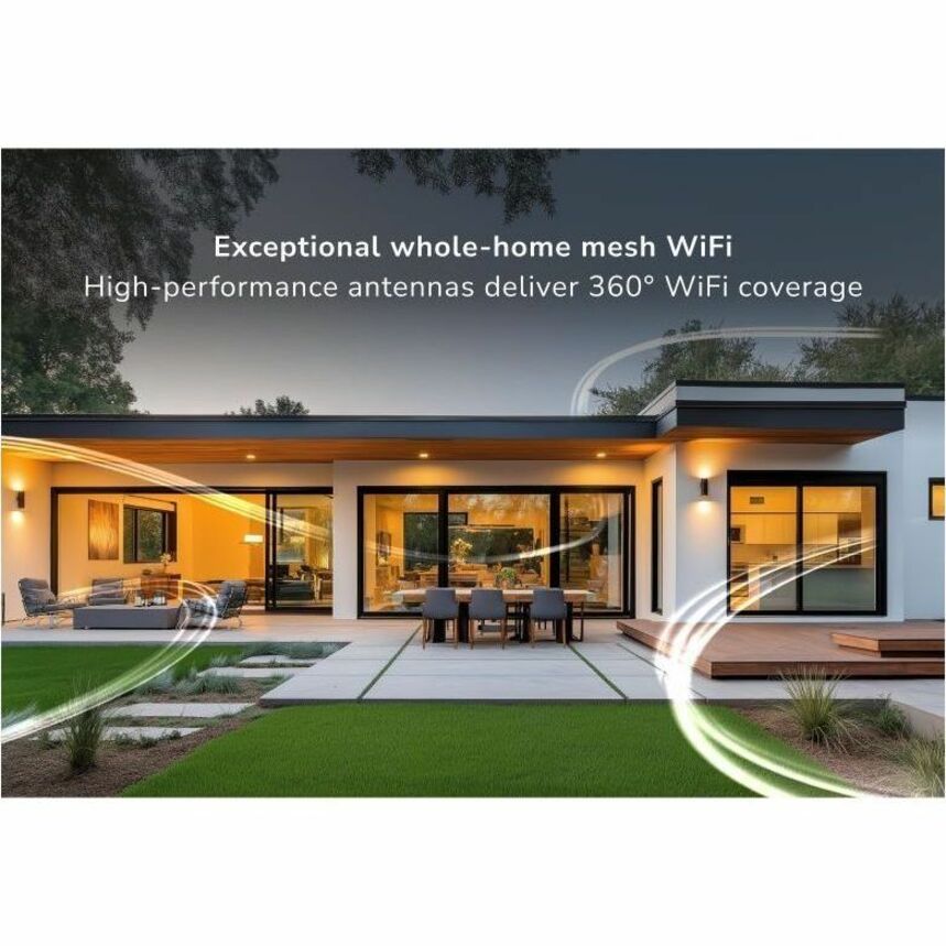 Netgear Orbi RBE372 Wi-Fi 7 IEEE 802.11be Ethernet Wireless Router