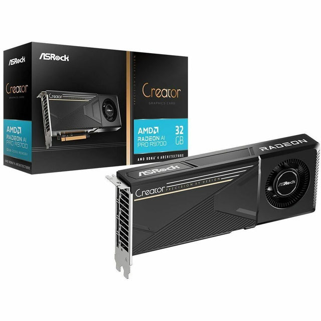 ASRock AMD Radeon AI PRO R9700 Graphic Card - 32 GB GDDR6