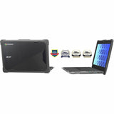 MAXCases Extreme Shell-FL for Acer C737/C737T Chromebook 11.6" (Grey)