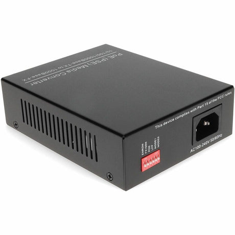 AddOn 10/100/1000Base-TX(RJ-45) to Open SFP Port POE Media Converter