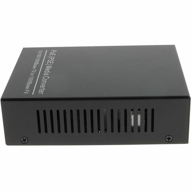 AddOn 10/100/1000Base-TX(RJ-45) to Open SFP Port POE Media Converter