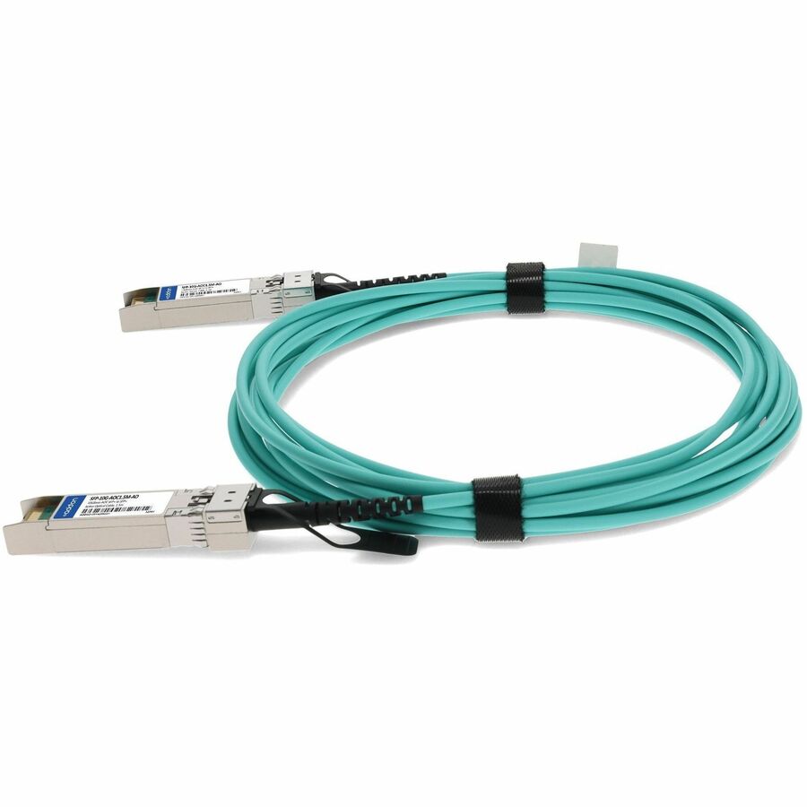 AddOn Cisco Compatible TAA Compliant 10GBase-AOC SFP+ to SFP+ Active Optical Cable (850nm, MMF, 1.5m)
