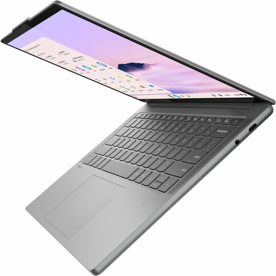 Lenovo Chrome 14M9610 83MW000EUS 14" Touchscreen Chromebook - WUXGA - 60 Hz - Octa-core (ARM Cortex X925 + Cortex X4) - 16 GB - 256 GB Flash Memory - English Keyboard - Luna Gray