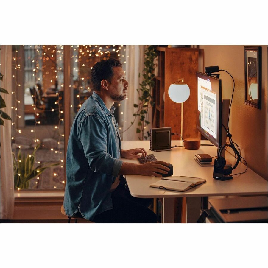 HP EliteDesk 8 G1a Desktop Computer - AMD Ryzen AI 5 PRO 340 - 32 GB - 512 GB SSD - Mini PC - Jack Black