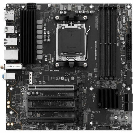 MSI Pro PRO B850M-VC WIFI6E Gaming Desktop Motherboard - AMD B850 Chipset - Socket AM5 - Micro ATX