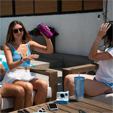 JLab Go Party Portable Bluetooth Speaker System - 10 W RMS - Mulberry