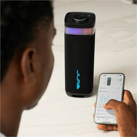 JLab JBuds Party Portable Bluetooth Speaker System - 30 W RMS - Black