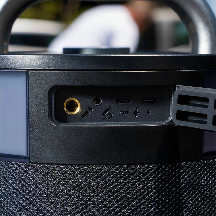 JLab Epic Party Portable Bluetooth Speaker System - 100 W RMS - Black