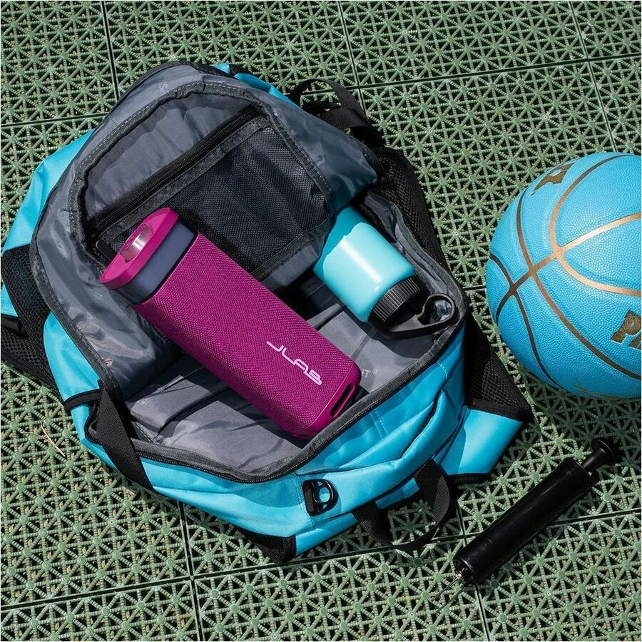 JLab JBuds Party Portable Bluetooth Speaker System - 30 W RMS - Mulberry