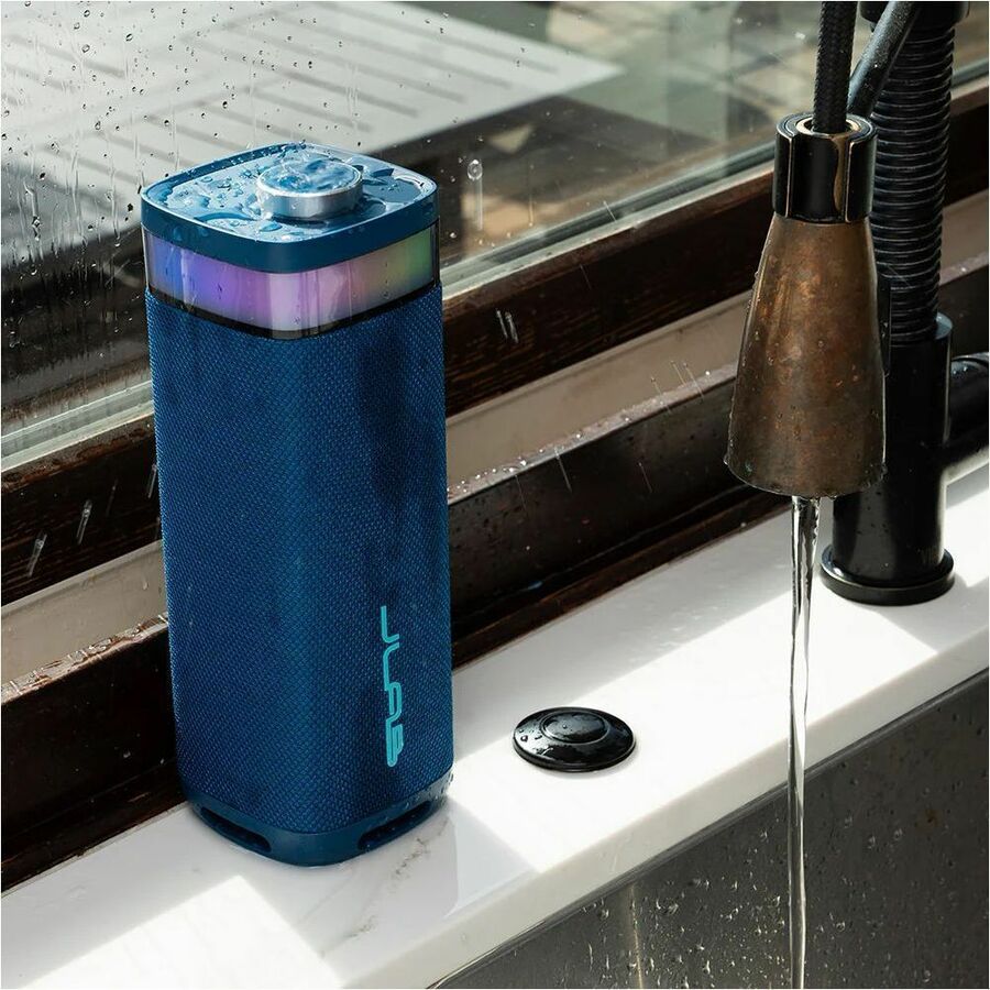 JLab JBuds Party Portable Bluetooth Speaker System - 30 W RMS - Navy