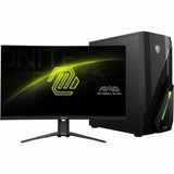 MSI MAG 321CQF E18 32" Class WQHD Curved Screen Gaming LCD Monitor - 16:9 - Black