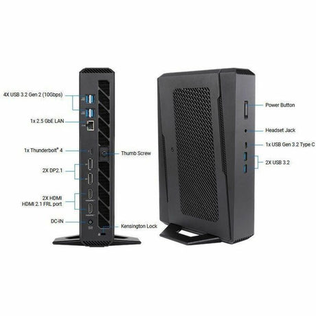 Asus NUC 15 Performance NUC15JNK Barebone System - Mini PC - Intel Core Ultra 9 275HX 2.70 GHz Tetracosa-core (24 Core)