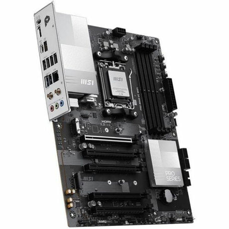 MSI Pro B840-VC WIFI Gaming Desktop Motherboard - AMD B840 Chipset - Socket AM5 - ATX