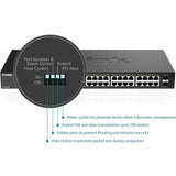 D-Link 26-Port Gigabit Unmanaged PoE Switch