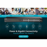 D-Link 26-Port Gigabit Unmanaged PoE Switch