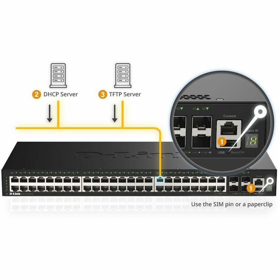 D-Link DGS-1530-52 Ethernet Switch