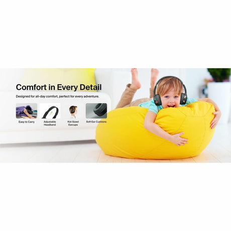 Belkin SoundForm Mini New Wired On-Ear Headphones for Kids