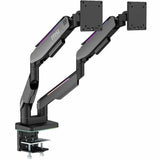 MSI Mounting Arm for Monitor, Flat Panel Mount, Curved Screen Display, Display - Matte Black, Painted Gray