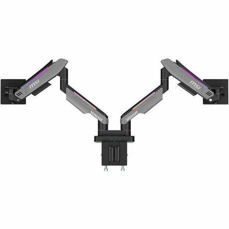 MSI Mounting Arm for Monitor, Flat Panel Mount, Curved Screen Display, Display - Matte Black, Painted Gray