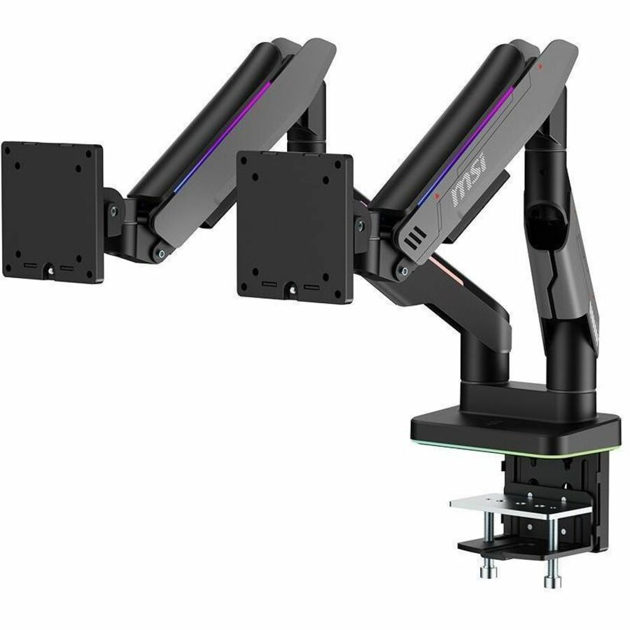 MSI Mounting Arm for Monitor, Flat Panel Mount, Curved Screen Display, Display - Matte Black, Painted Gray