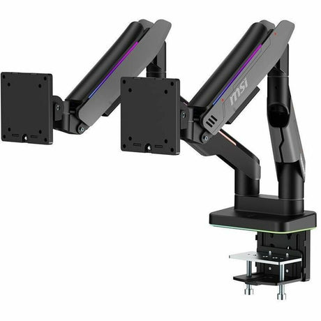 MSI Mounting Arm for Monitor, Flat Panel Mount, Curved Screen Display, Display - Matte Black, Painted Gray