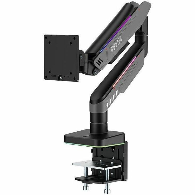 MSI Mounting Arm for Monitor, Display - Matte Black, Painted Gray - Horizontal