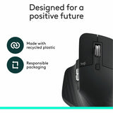 Logitech MX Master 3S - Performance Wireless Mouse with Ultra-fast Scrolling, Ergo, 8K DPI, Track on Glass, Quiet Clicks, Bluetooth, Windows, Linux, Chrome, Black