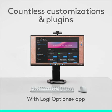Logitech MX Master 4, Ergonomic Wireless Mouse with Advanced Performance Haptic Feedback, Ultra-Fast Scrolling, USB-C Charging, Bluetooth, Windows, MacOS - pale gray