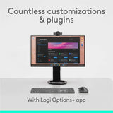 Logitech MX Master 4, Ergonomic Wireless Mouse with Advanced Performance Haptic Feedback, Ultra-Fast Scrolling, USB-C Charging, Bluetooth, Windows, MacOS - black