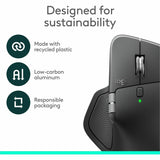 Logitech MX Master 4 for Business, Wireless Mouse with Quiet Clicks, 8K DPI, MagSpeed Scrolling, Logi Bolt Receiver, Graphite