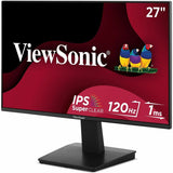 Viewsonic VA2748-MH 27 Inch Full HD 1080p IPS Monitor with 120Hz, Variable Refresh Rate, Eye Care, HDMI, and VGA Inputs for Home and Office