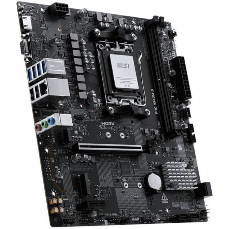 MSI B840M-B Gaming Desktop Motherboard - AMD B840 Chipset - Socket AM5 - Micro ATX
