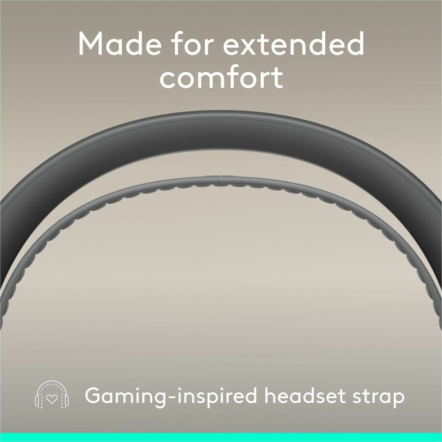 Logitech Zone Wired 2 for Business - Noise-Canceling Headset with Adaptive Hybrid ANC, Zoom & Google Certified, USB-C with USB-A adapter - Graphite