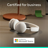 Logitech Zone Wireless 2 ES for Business - Noise-Canceling Wireless Headset with Adaptive Hybrid ANC, Microsoft Teams Certified, USB-C & USB-A, Off-white