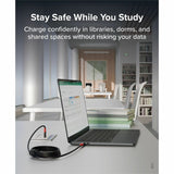 Plugable USB C to USB C Cable, Data Blocker Charge Only Cable (2m/6.6ft): 240W Safe Fast Charging