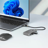 StarTech.com 4-Port USB-A Hub, 5Gbps, Bus Powered, USB-A to 4x USB-A Hub with USB-C Auxiliary Power Input, Portable USB Hub