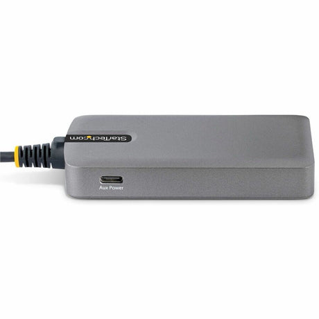 StarTech.com 4-Port USB-C Hub, 5Gbps, Bus Powered, 4x USB-A Ports, USB-C Auxiliary Power Input, Portable USB Type-C Hub