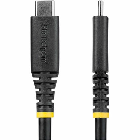 StarTech.com 2m (6.6ft) USB4 Cable, 20Gbps, USB-IF Certified USB-C Cable, 240W PD EPR, 4K 120Hz DP 1.4, TPE Jacket, Black USB-C Cord