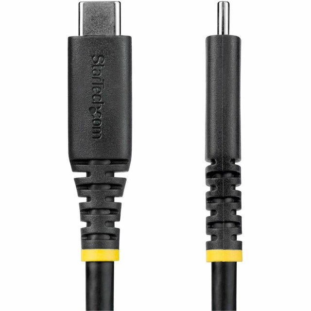 StarTech.com 2m (6.6ft) USB4 Cable, 20Gbps, USB-IF Certified USB-C Cable, 240W PD EPR, 4K 120Hz DP 1.4, TPE Jacket, Black USB-C Cord