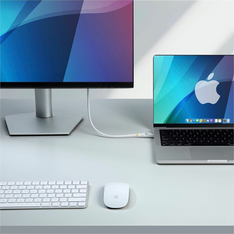 StarTech.com 1.5m (5ft) USB4 Cable, 80Gbps, USB-IF Certified USB-C Cable, 240W, 8K 120Hz/4K 240Hz DP2.1, Thunderbolt 4 Compatible, White