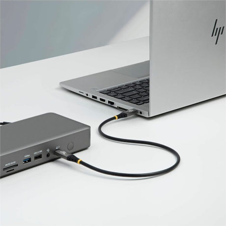 StarTech.com 1.5m (5ft) USB4 Cable, 80Gbps, USB-IF Certified USB-C Cable, 240W, 8K 120Hz/4K 240Hz DP2.1, Thunderbolt 4 Compatible, Black