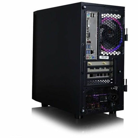 CLX SET TGMSETIGE4901BM Gaming Desktop Computer - AMD Ryzen 5 8600G - 16 GB - 500 GB PCI Express NVMe SSD - Mini-tower - Black