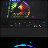 CLX SET TGMSETIGE4900BM Gaming Desktop Computer - AMD Ryzen 7 8700G - 16 GB - 1 TB PCI Express NVMe SSD - Mini-tower - Black