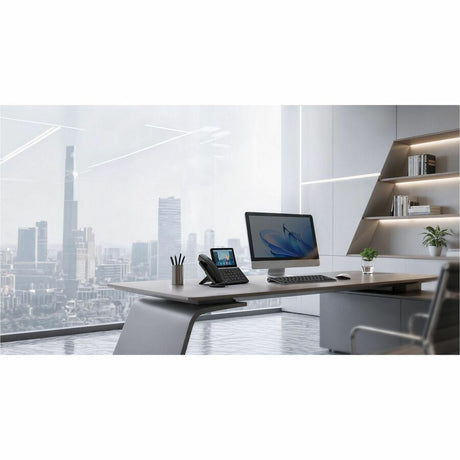 Yealink SIP-T87W IP Phone - Corded - Corded/Cordless - Wi-Fi, Bluetooth, DECT - Wall Mountable, Desktop - Classic Gray