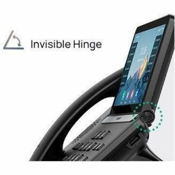 Yealink SIP-T87W IP Phone - Corded - Corded/Cordless - Wi-Fi, Bluetooth, DECT - Wall Mountable, Desktop - Classic Gray