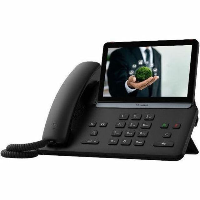 Yealink SIP-T87W IP Phone - Corded - Corded/Cordless - Wi-Fi, Bluetooth, DECT - Wall Mountable, Desktop - Classic Gray