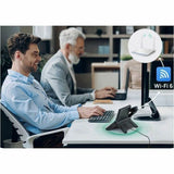 Yealink SIP-T87W IP Phone - Corded - Corded/Cordless - Wi-Fi, Bluetooth, DECT - Wall Mountable, Desktop - Classic Gray