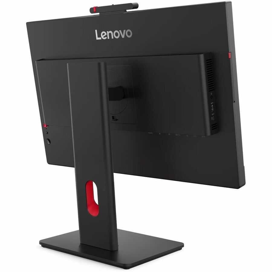 Lenovo ThinkVision T24D-4v 24" Class Webcam Full HD LED Monitor - 16:9 - Eclipse Black