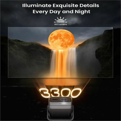 JMGO N1S Ultimate 3D DLP Projector - Portable, Wall Mountable, Ceiling Mountable